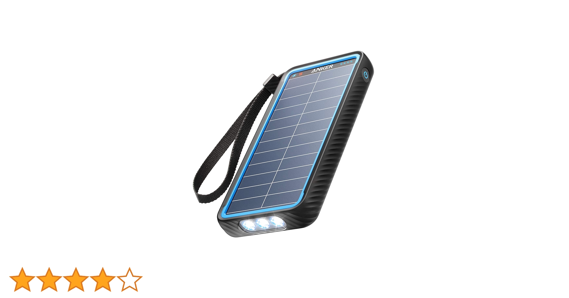 Anker PowerCore Solar 10000ソーラーモバイルバッテリー Anker PowerCore Solar 10000 | モバイルバッテリー・充電器の